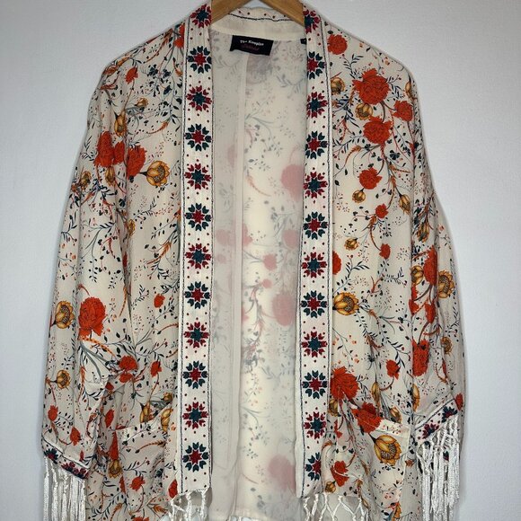 The Kooples Silk Kimono - Picture 1 of 7